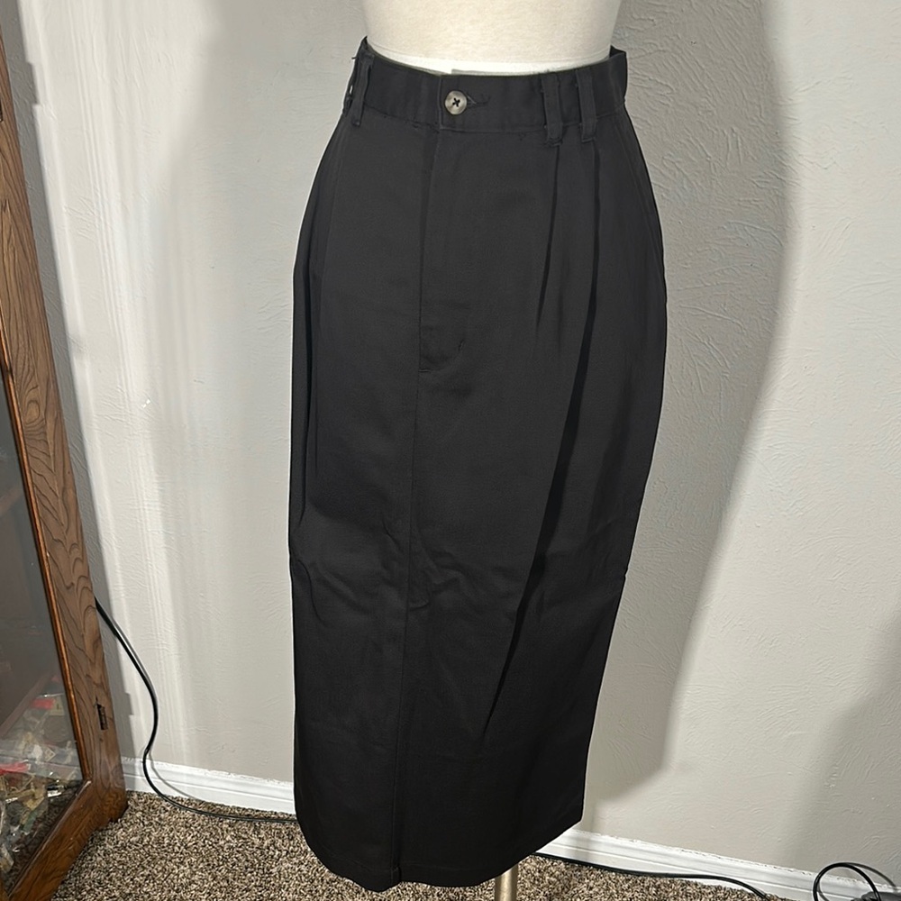Vintage Synari Black Women's Skirt